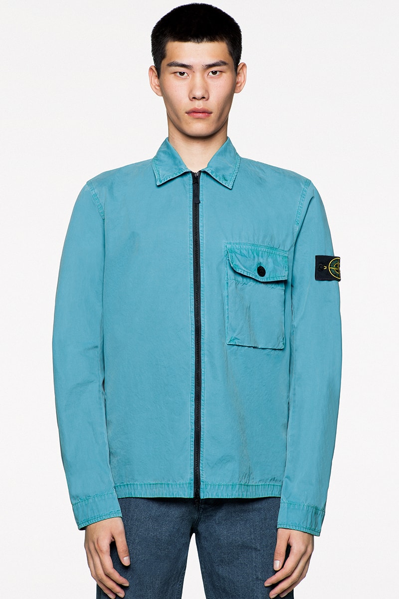 Stone Island SS20 Icon Imagery Collection Lookbook technical apparel casual sportswear contemporary david-tc camouflage reflective frost nylon metal 