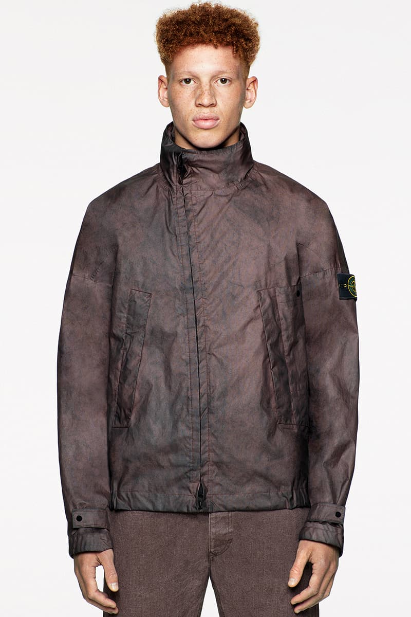 Stone Island SS20 Icon Imagery Collection Lookbook technical apparel casual sportswear contemporary david-tc camouflage reflective frost nylon metal 