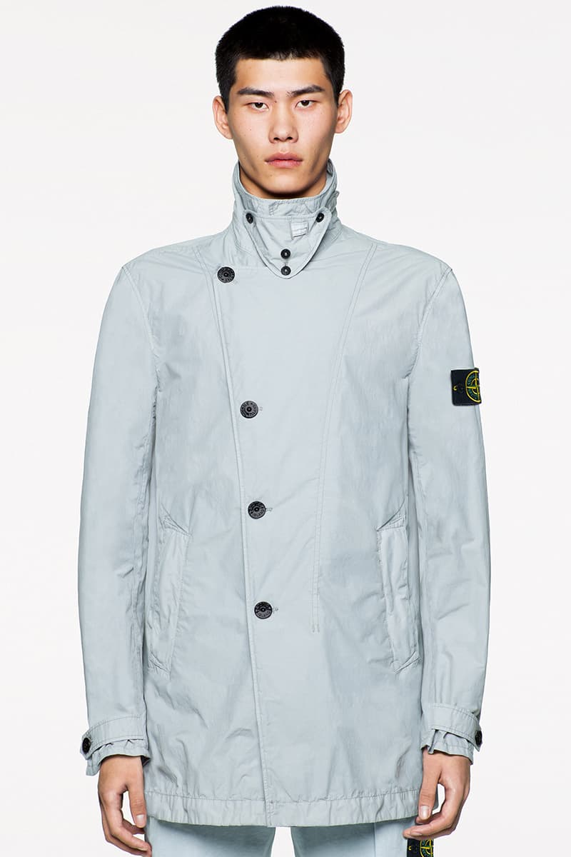 Stone Island SS20 Icon Imagery Collection Lookbook technical apparel casual sportswear contemporary david-tc camouflage reflective frost nylon metal 