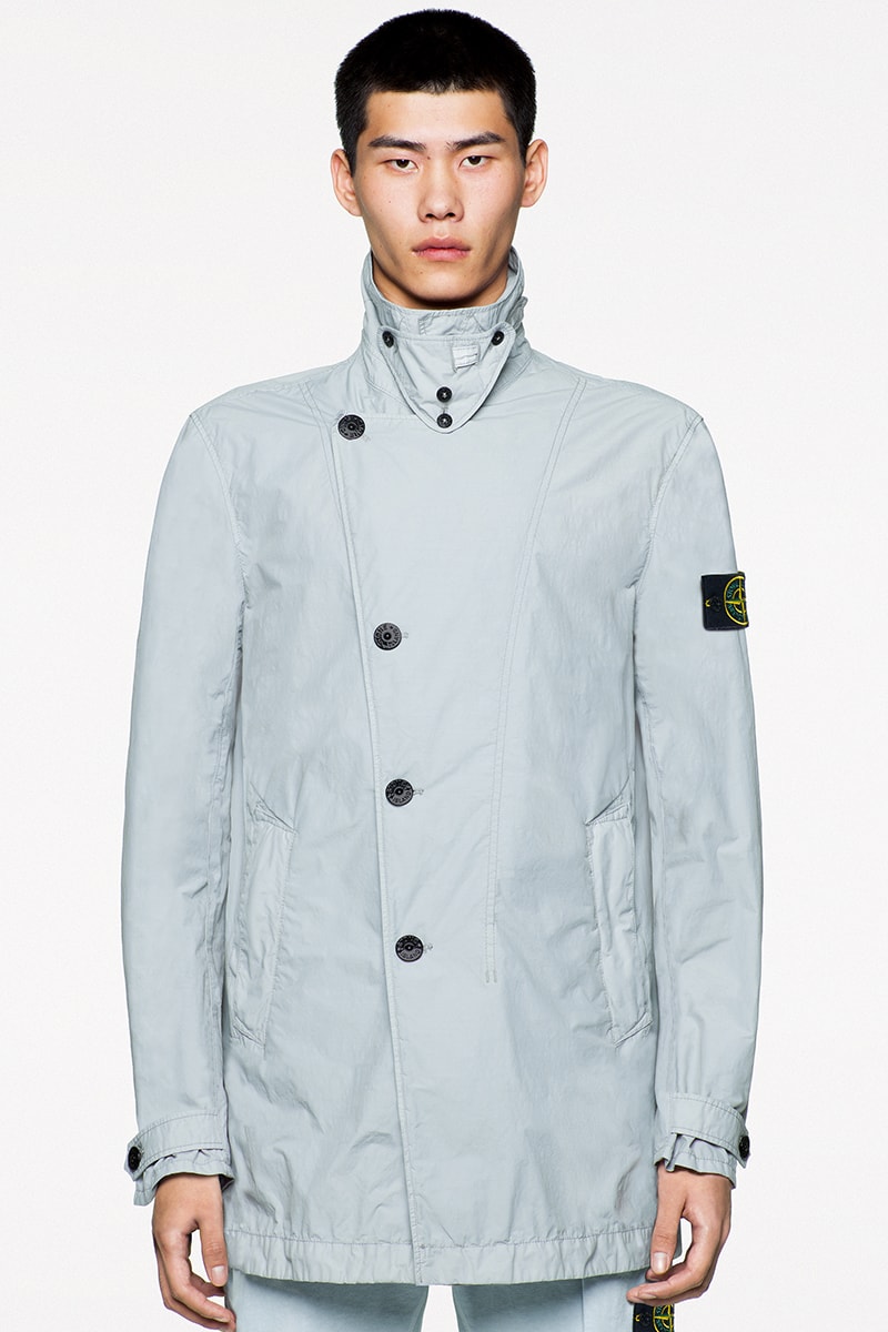 Stone Island SS20 Icon Imagery Collection Lookbook technical apparel casual sportswear contemporary david-tc camouflage reflective frost nylon metal 