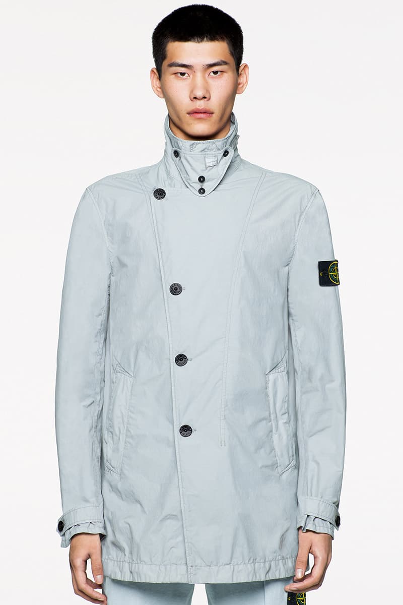 Stone Island SS20 Icon Imagery Collection Lookbook technical apparel casual sportswear contemporary david-tc camouflage reflective frost nylon metal