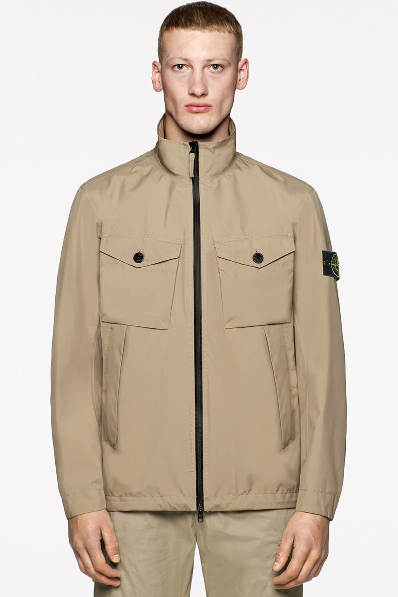 Stone Island SS20 Icon Imagery Collection Lookbook technical apparel casual sportswear contemporary david-tc camouflage reflective frost nylon metal 