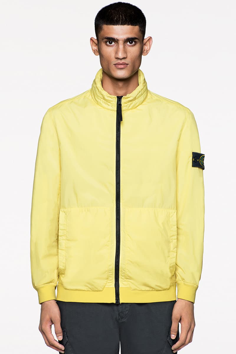 Stone Island SS20 Icon Imagery Collection Lookbook technical apparel casual sportswear contemporary david-tc camouflage reflective frost nylon metal