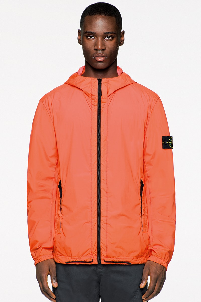 Stone Island SS20 Icon Imagery Collection Lookbook technical apparel casual sportswear contemporary david-tc camouflage reflective frost nylon metal 