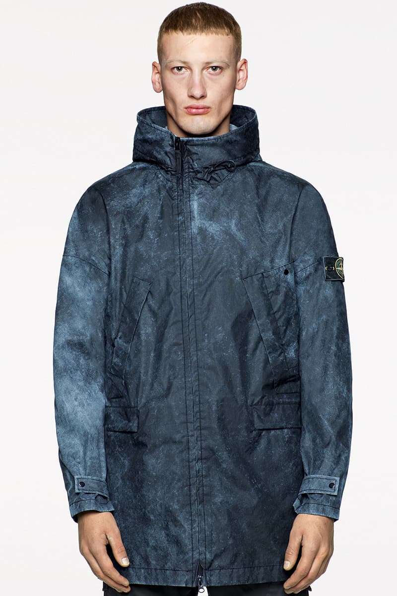 Stone Island SS20 Icon Imagery Collection Lookbook technical apparel casual sportswear contemporary david-tc camouflage reflective frost nylon metal