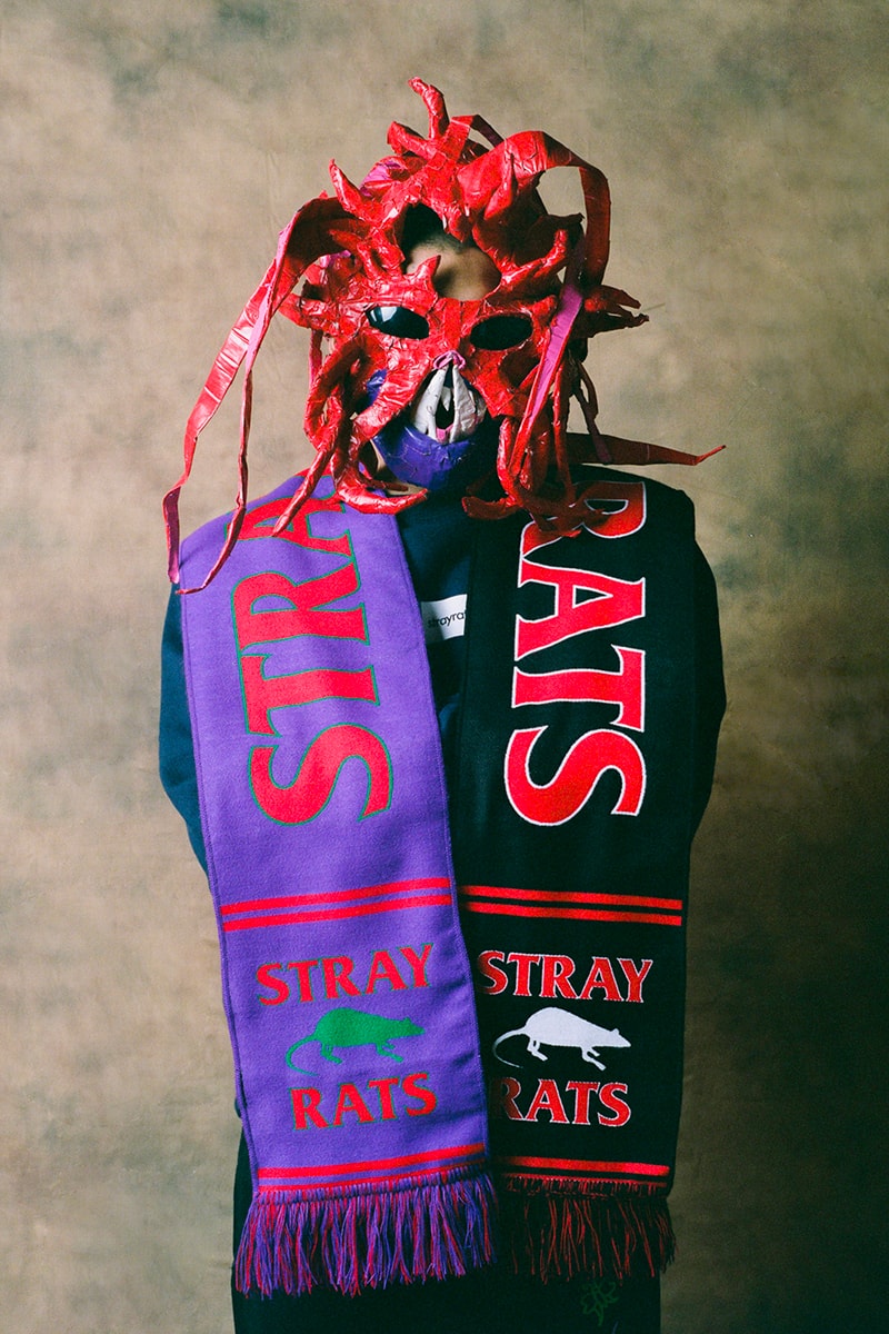 Stray Rats Fall Winter 2019 Collection Lookbook streetwear graphics hoodie imagery centipede rat girl wake up Julian Consuegra WE DESIGN THE FUTURE tees t shirts server crew