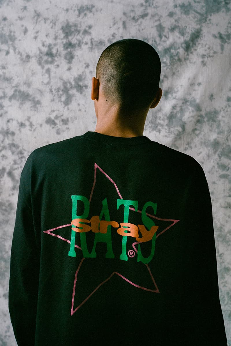 Stray Rats Fall Winter 2019 Collection Lookbook streetwear graphics hoodie imagery centipede rat girl wake up Julian Consuegra WE DESIGN THE FUTURE tees t shirts server crew