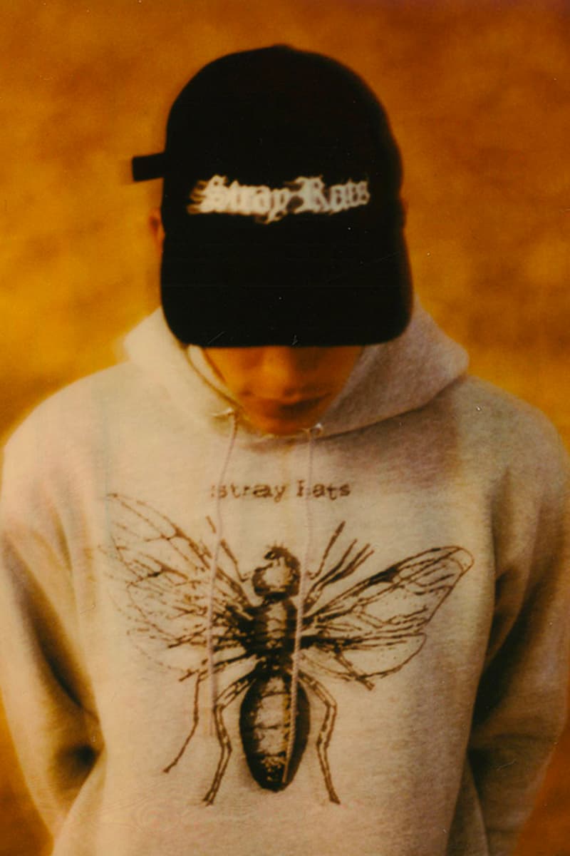 Stray Rats Fall Winter 2019 Collection Lookbook streetwear graphics hoodie imagery centipede rat girl wake up Julian Consuegra WE DESIGN THE FUTURE tees t shirts server crew