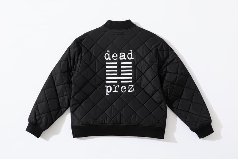 Supreme x dead prez Fall 2019 collaboration hip hop new york supreme jackets hat accessories lookbooks