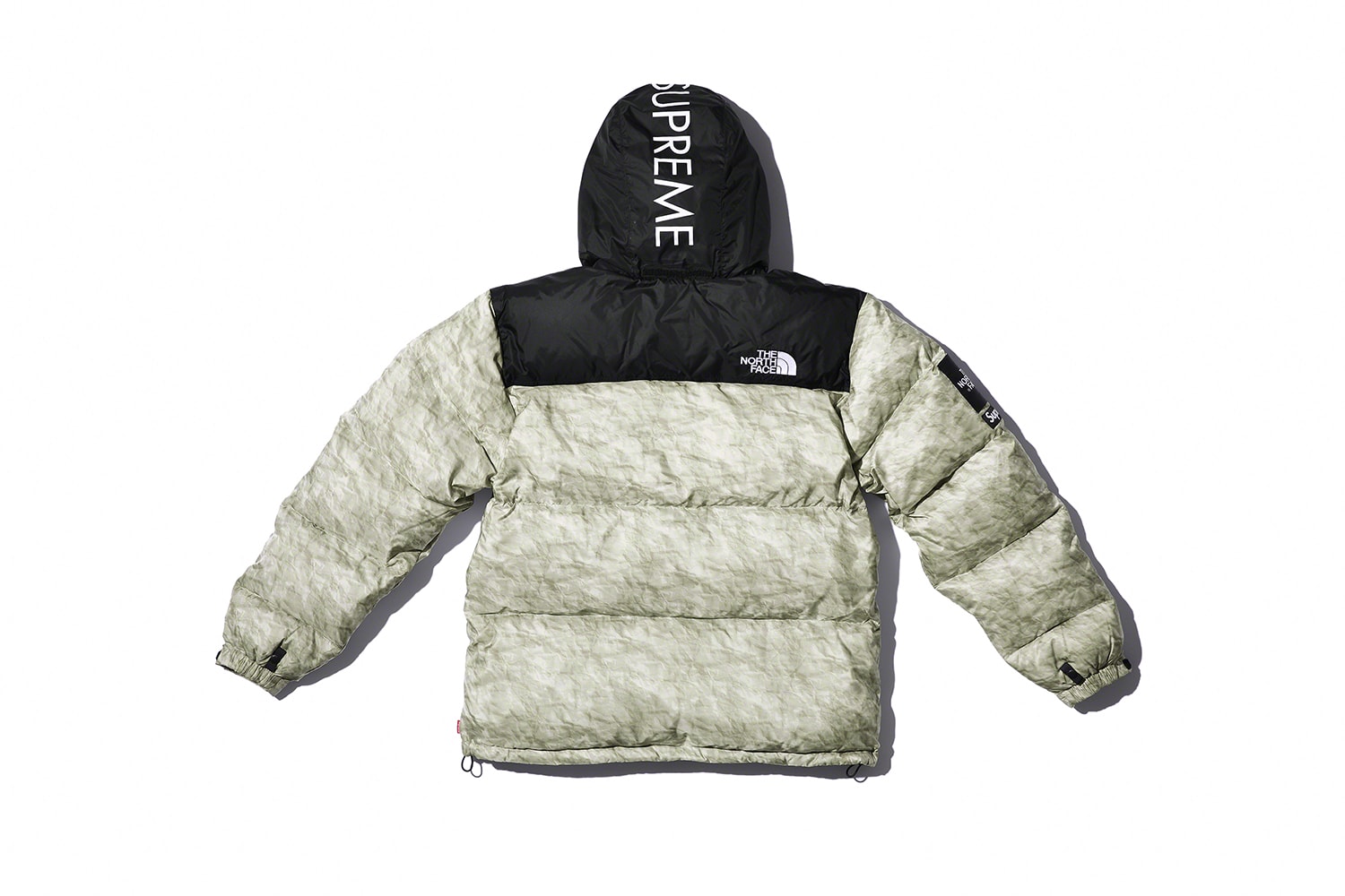 Supreme x The North Face Winter 2019 Nuptse Collection Jackets Scarf Pants Snow Japan New York TNF 700-Fill paper print 