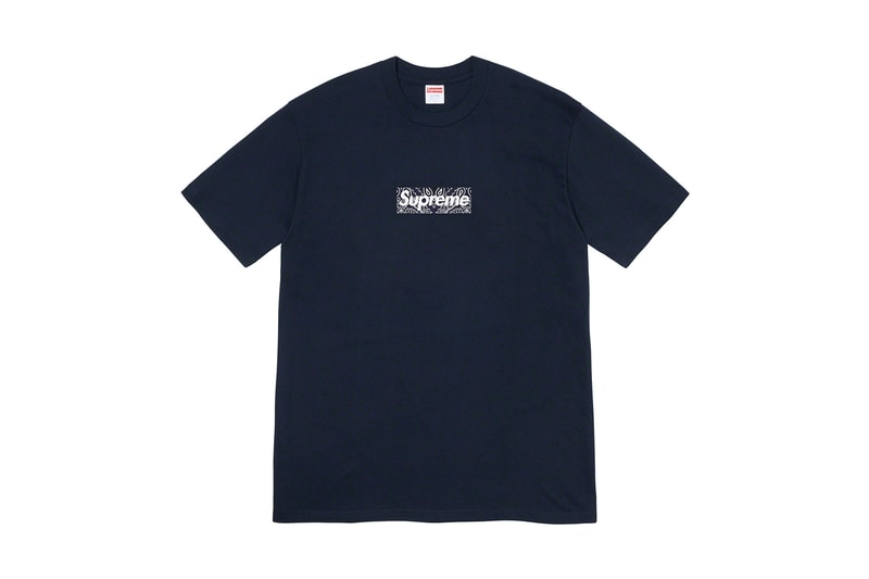 Supreme Winter 2019 Tees: Bandana Box Logo, X-Mas Christmas T-Shirt
