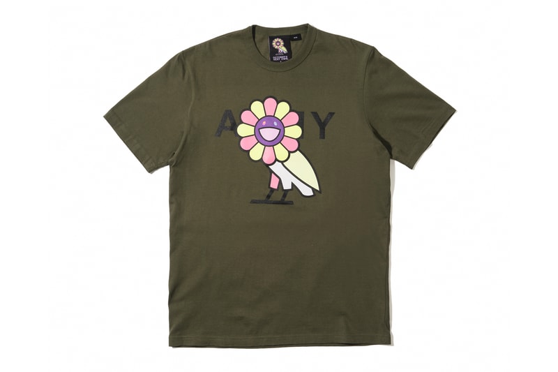 Takashi Murakami & OVO Announce "Surplus" Collection m65 hoodies drizzy drake Canada Japan KaiKai KiKi shirts fashion collaborations 
