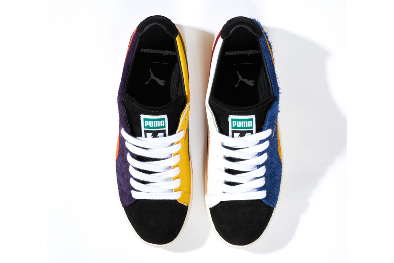 the hundreds puma clyde release date info photos price 372944 01 sodalite blue spectra yellow