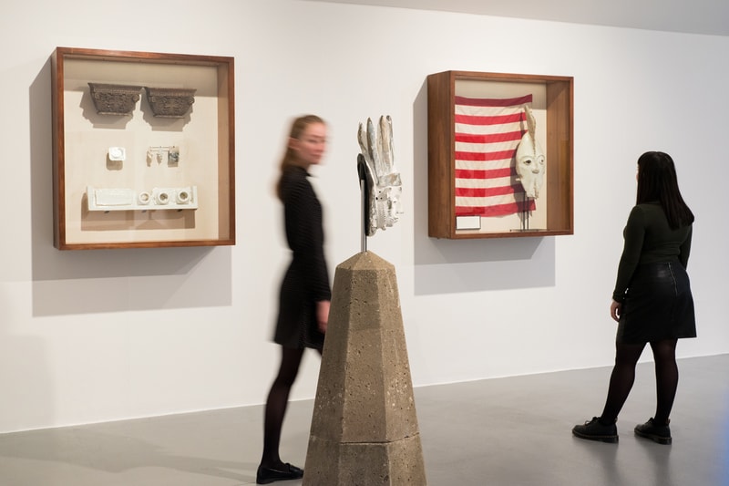 theaster gates amalgam tate liverpool exhibition artworks sculptures installations 