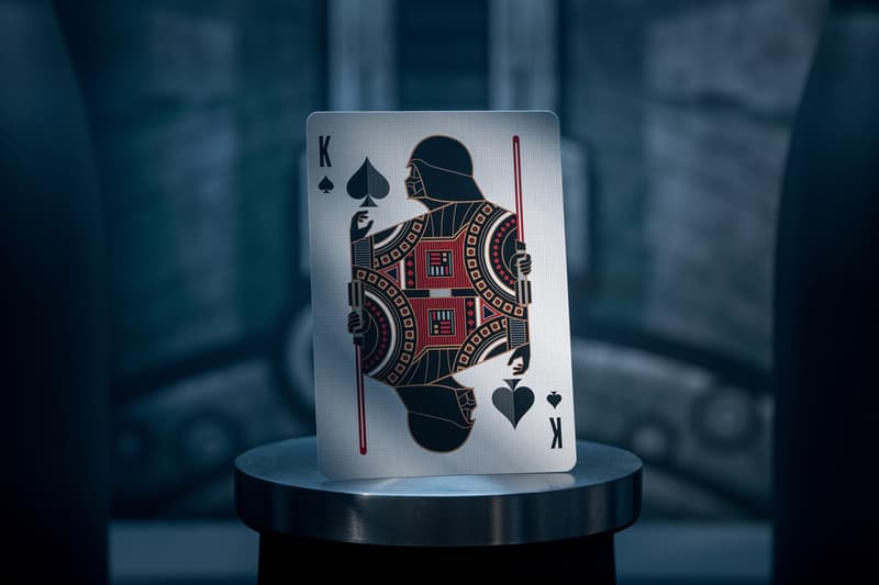 Star Wars x Theory11 Playing Card Deck Release Light Side Dark Side JJ Abrams Darth Vader Blue Red White Black