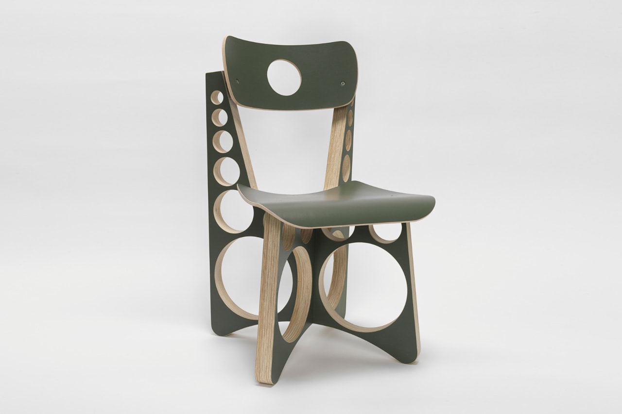 tom sachs olive drab shop chair furniture 