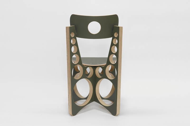 tom sachs olive drab shop chair furniture 