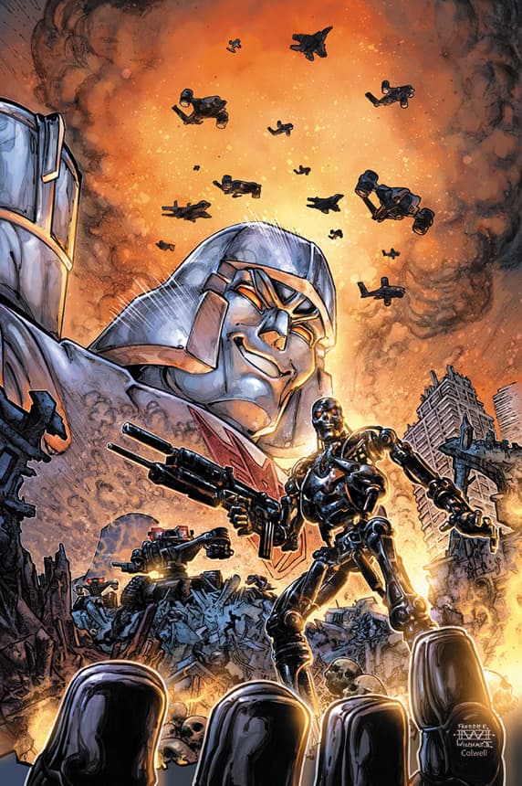 Transformers vs. The Terminator Comic Book Info Hasbro IDW Publishing Dark Horse Comics