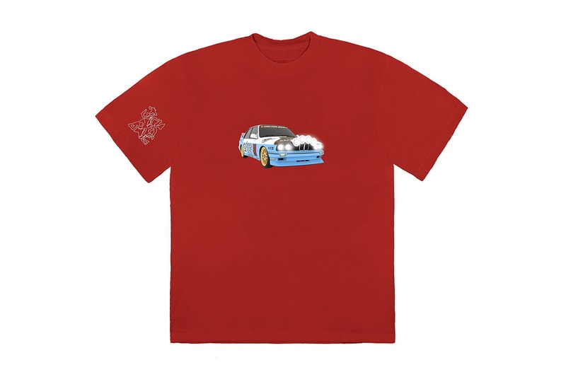 Cactus Jack 'JACKBOYS' Merch Release Info part ii vehicle hoodies t-shirts racing helmet ashtray keychain m3 bmw 1988 BMW E30 M3 air freshener gearhead it's not theft it's repossession 