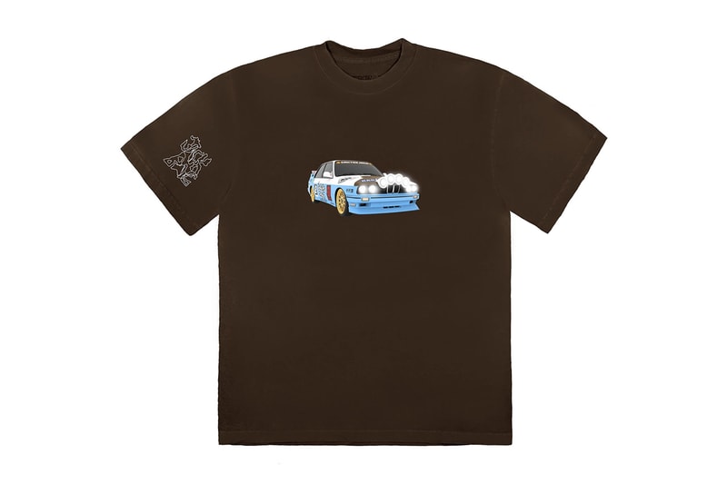 Cactus Jack 'JACKBOYS' Merch Release Info part ii vehicle hoodies t-shirts racing helmet ashtray keychain m3 bmw 1988 BMW E30 M3 air freshener gearhead it's not theft it's repossession 