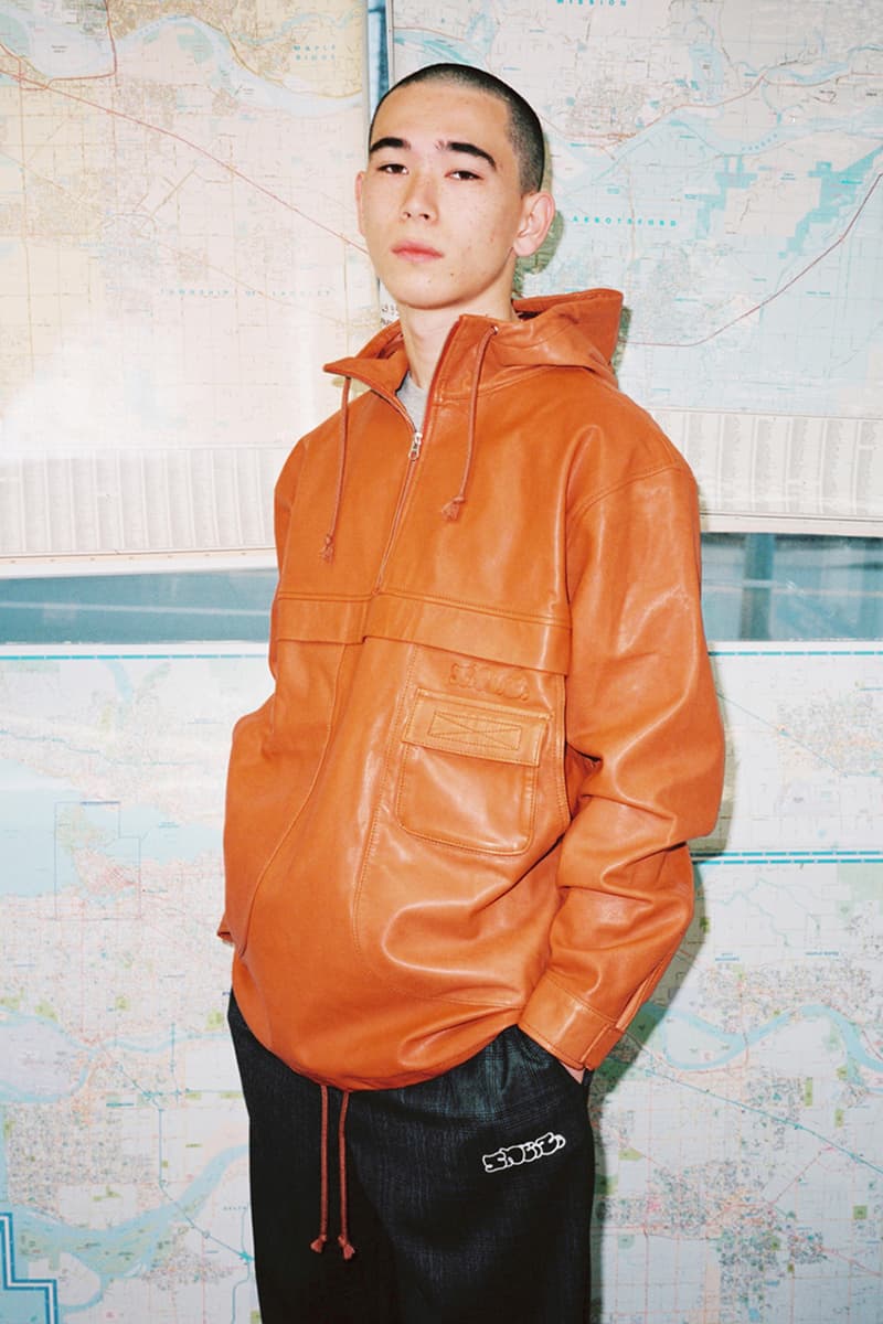 Très Bien Sneeze Magazine Capsule Collection launch info lookbook art logo publication leather fleece wool trouser anorak bucket hat