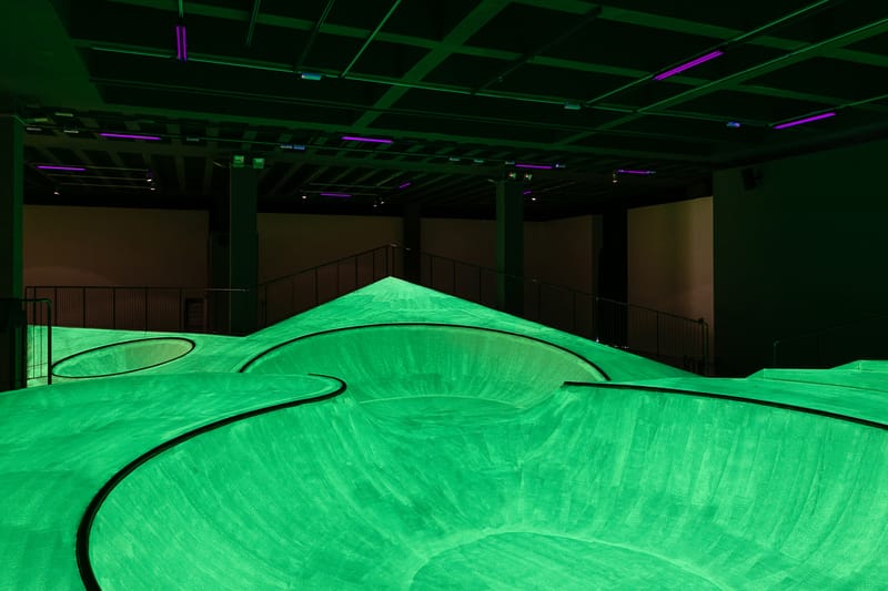 Triennale Milano Installs Glow-in-the-Dark Skatepark for "Year of Play" Project