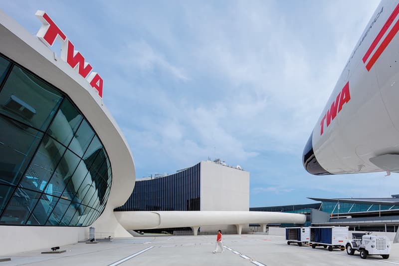 TWA Hotel Turns Vintage Airplane Into Retro Bar cocktail hospitality airports jfk 1958 Lockheed Constellation Strainer aircraft