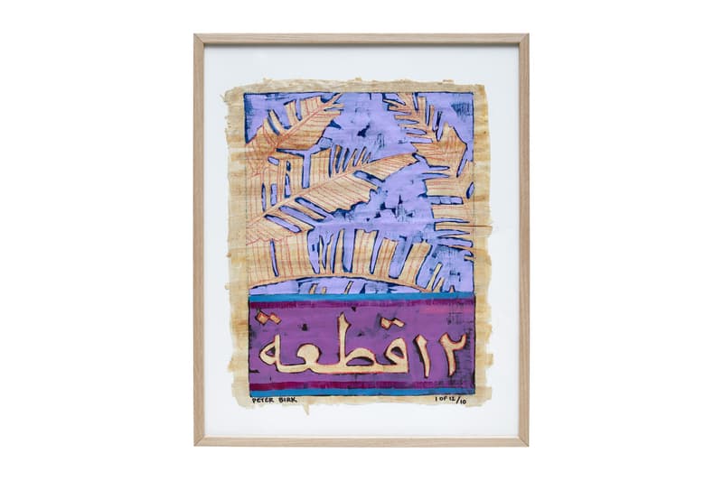 Twelvepieces "Local Heroes" Exhibition Nørre Stenbro Galleri Peter Birk Banzi Skateboards Rasmus Balstroem Peter Birk Arabic Calligraphy Papyrus Paper T-shirts Aarhus Denmark
