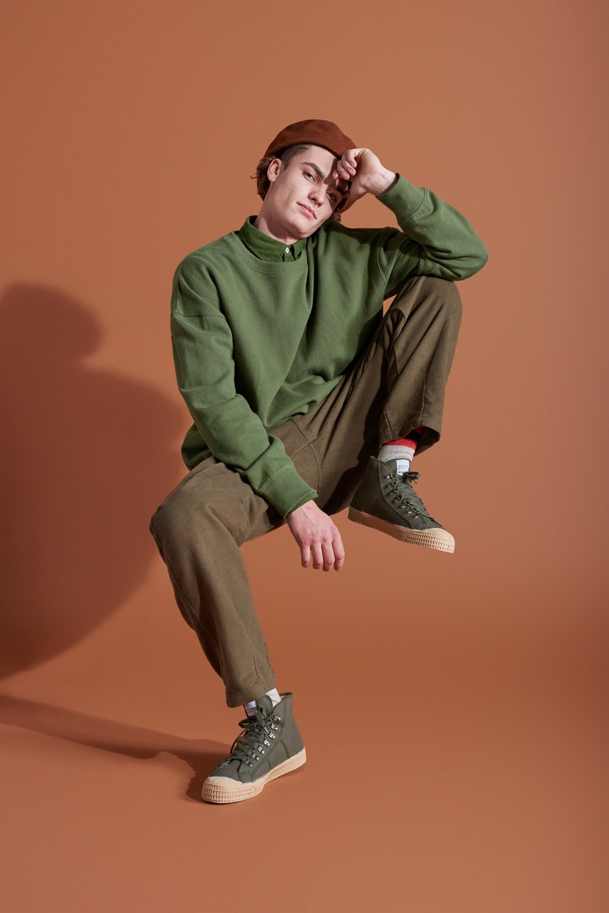 Universal Works Fall/Winter 2019 Lookbook Outerwear Sweaters Jumpers Trousers T-Shirts Autumnal Accessories Aesop’s fable of the Hare and the Tortoise British Classic Brand Anniversary Collection
