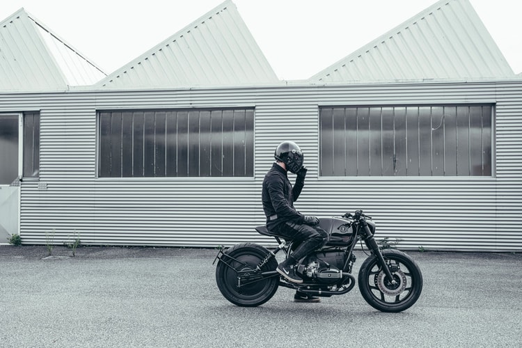 VAGABUND Builds Blacked-Out "V12" BMW R100RT Motorcycle