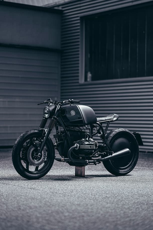 VAGABUND "V12" BMW R100RT Motorcycle Info VAGABUND Moto custom cafe racer bikes boxer engine speed style fabrication BMW 