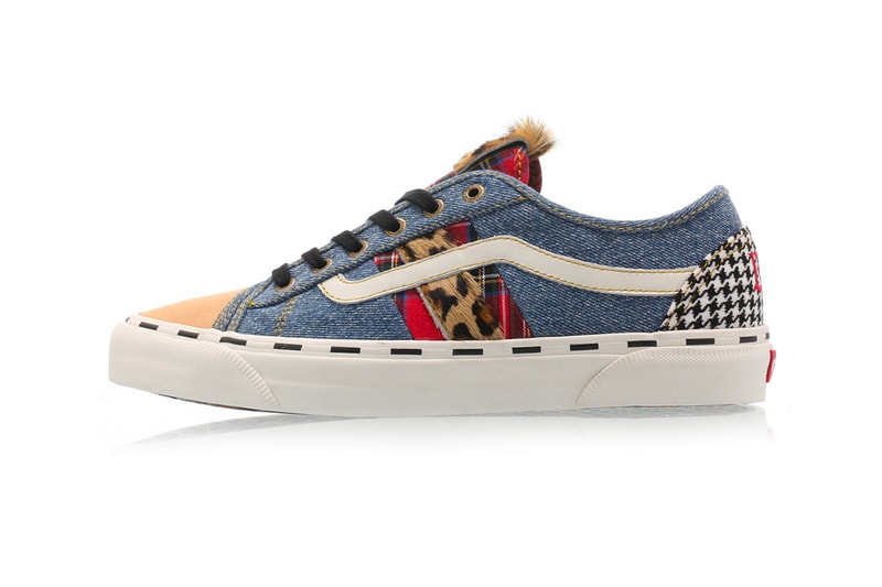 Vans BESS NI Denim Marshmallow shoes sneakers footwear runners trainers skateboard skate shoes skateboarding california kicks deconstructed reconstructed 90s silhouette streetwear