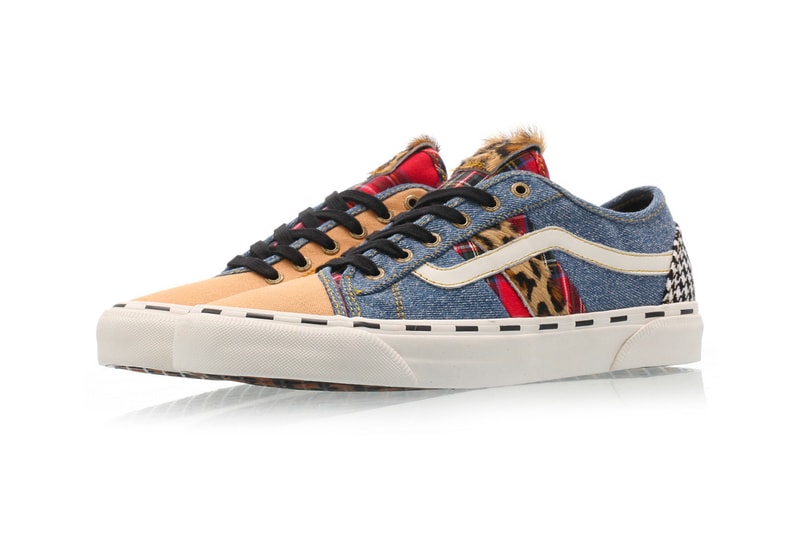 Vans BESS NI Denim Marshmallow shoes sneakers footwear runners trainers skateboard skate shoes skateboarding california kicks deconstructed reconstructed 90s silhouette streetwear