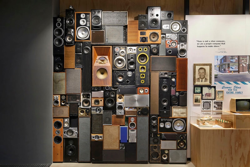 Vans Opens Brand Showcase Store Seoul south korea gangnam asia shoppable history wall product customization station radio tv installation cryptik