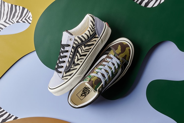 Vans Debuts Mismatch Era Pack Featuring Eclectic Zebra and Camouflage Pairings