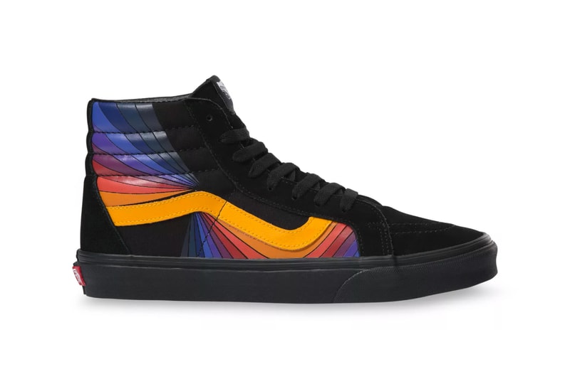 vans sk8 hi refract pack psychedelic colorways reissue vintage retro sneakers shoes 
