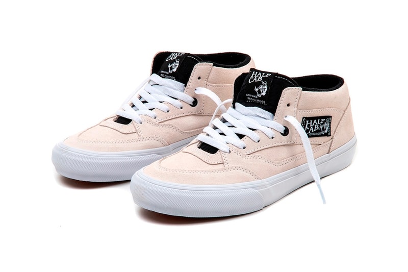 Uprise Skateshop Vans Half Cab Pro Charcoal Gray Cream White suede skate shoes skateboarding ultracrush pro footwear sneakers trainers runners 1989 sockliner Caballero Pro