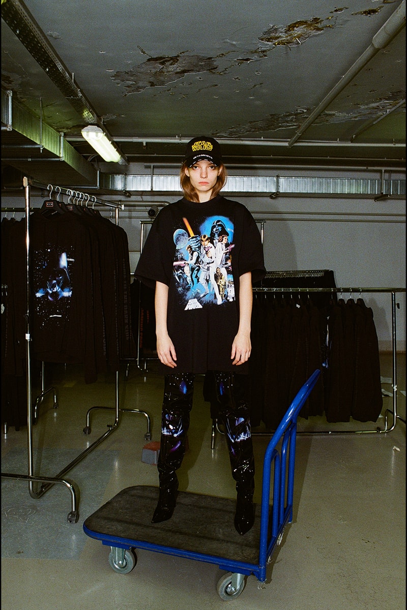 vetements star wars lookbook release information ssense buy cop purchase t-shirt hoodie dress heels the rise of skywalker