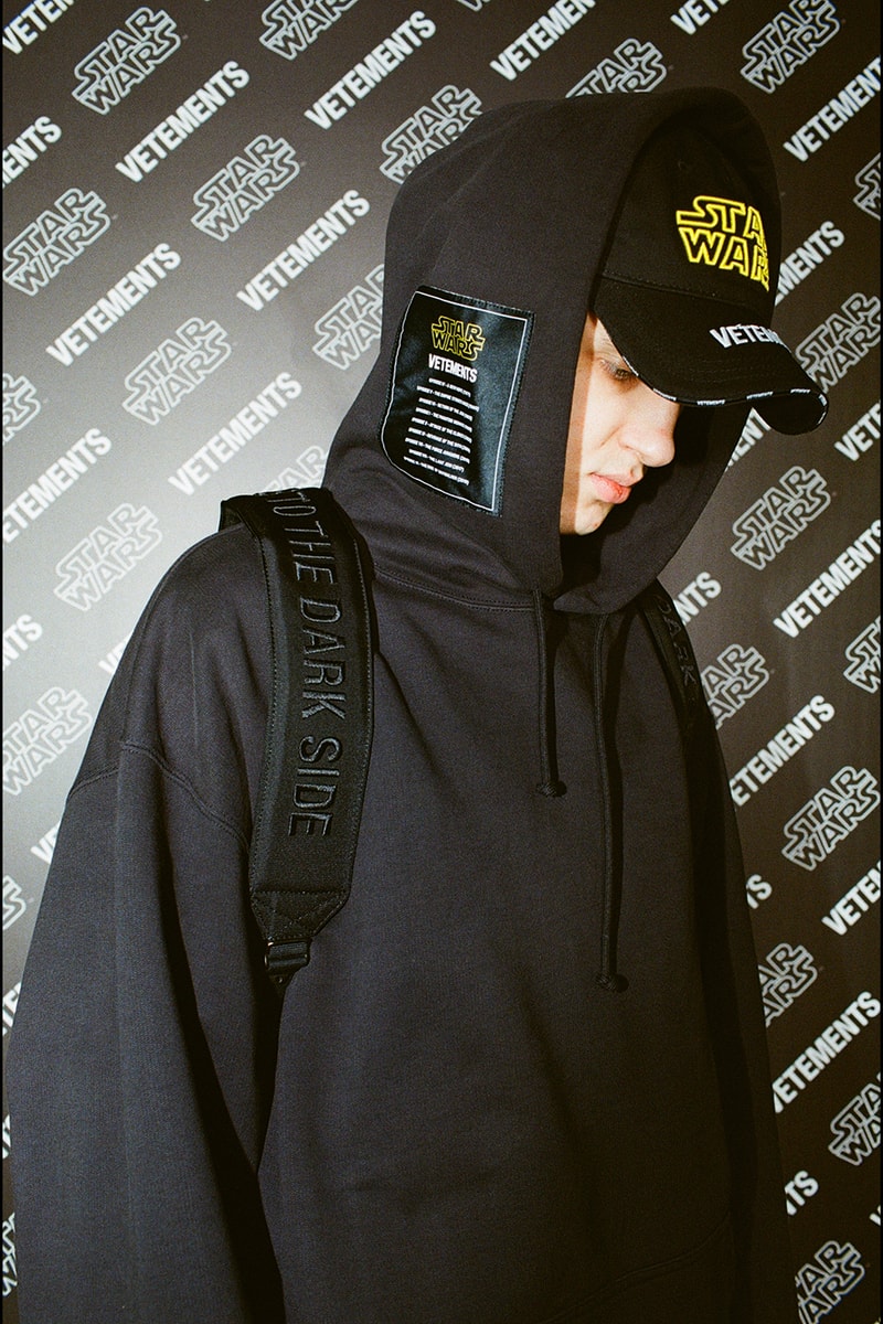 vetements star wars lookbook release information ssense buy cop purchase t-shirt hoodie dress heels the rise of skywalker