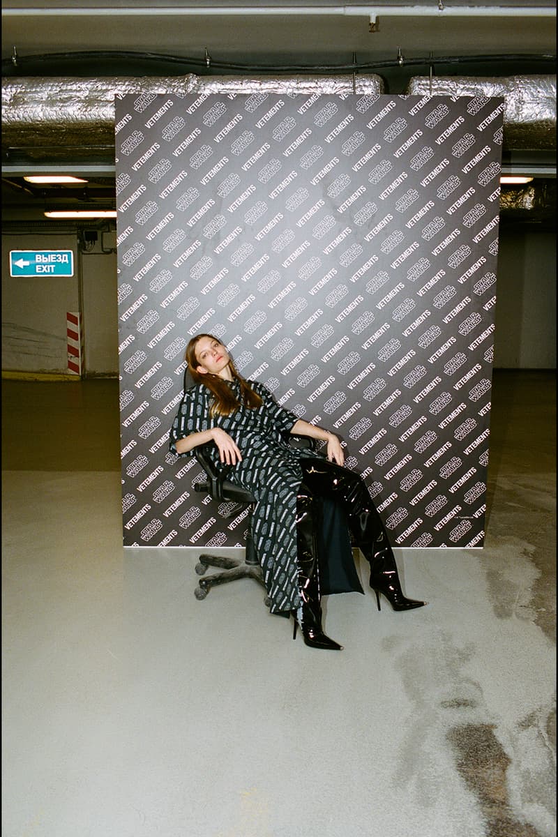 vetements star wars lookbook release information ssense buy cop purchase t-shirt hoodie dress heels the rise of skywalker