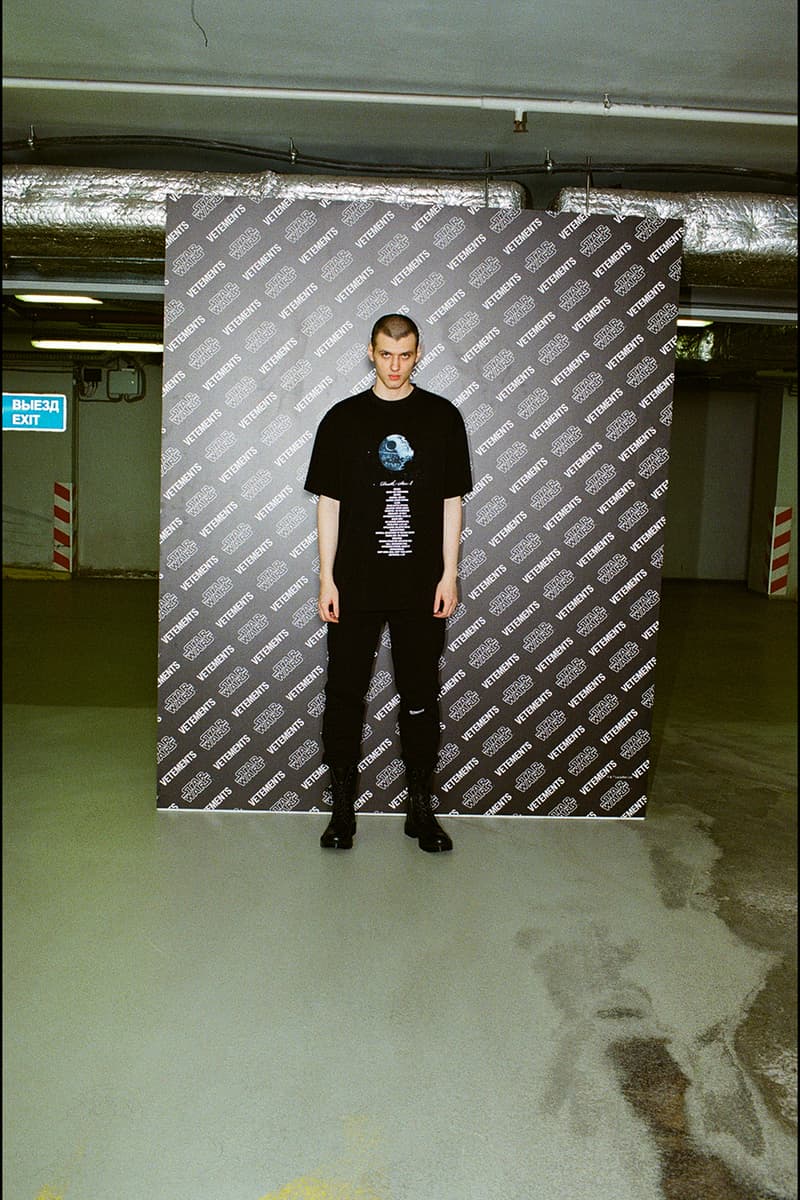 vetements star wars lookbook release information ssense buy cop purchase t-shirt hoodie dress heels the rise of skywalker