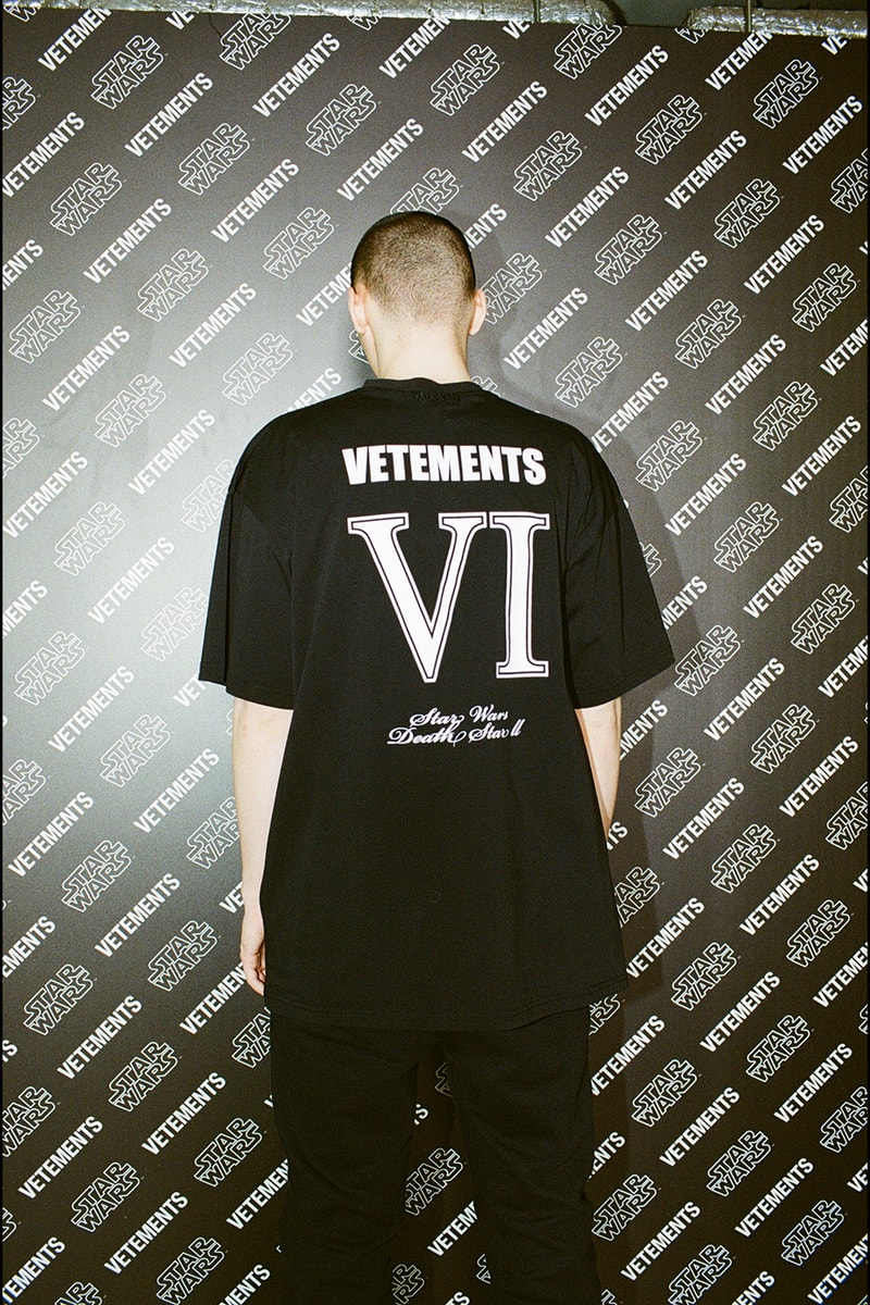 vetements star wars lookbook release information ssense buy cop purchase t-shirt hoodie dress heels the rise of skywalker