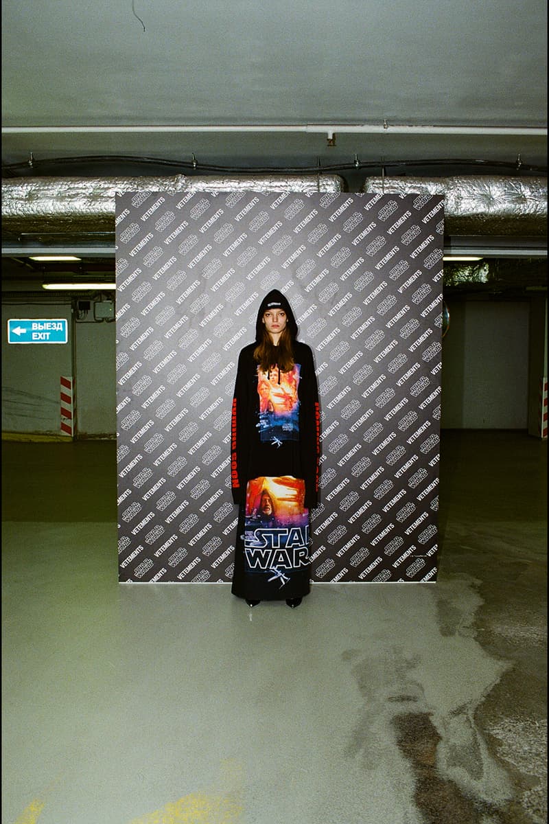vetements star wars lookbook release information ssense buy cop purchase t-shirt hoodie dress heels the rise of skywalker