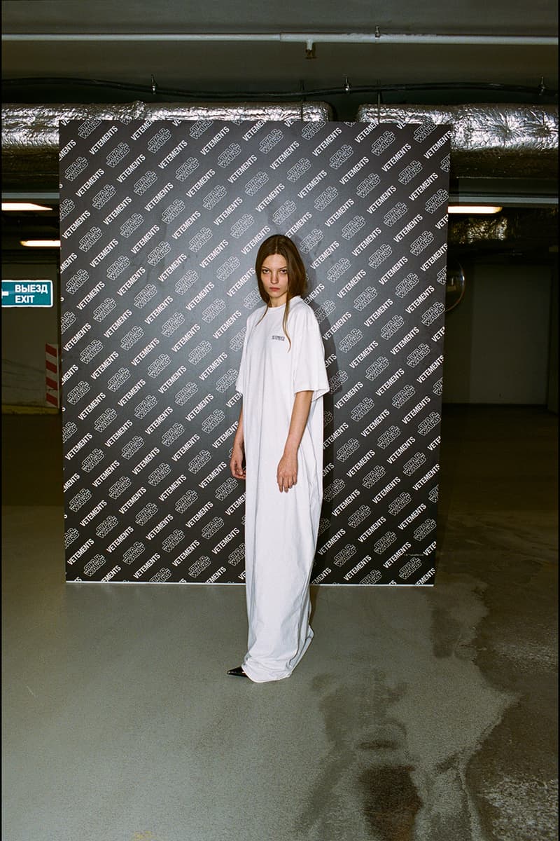 vetements star wars lookbook release information ssense buy cop purchase t-shirt hoodie dress heels the rise of skywalker
