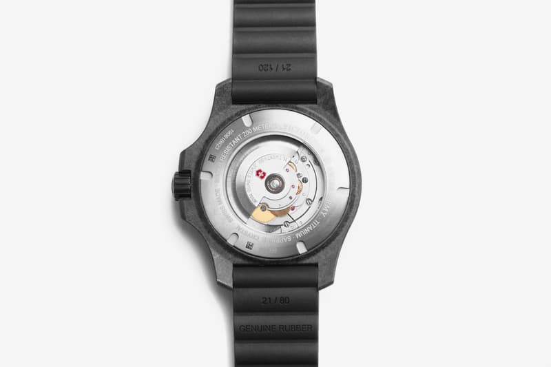 Victorinox Swiss Army Carbon Mechanical Watch INOX composite timepiece watches accessories knife pocket spartan PS