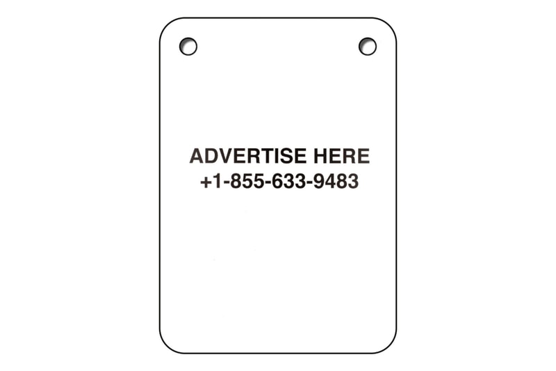 Virgil Abloh "Clear Art" Transparent Lithographic Prints Canary Yellow Felix the Cat Grim Reaper "Advertise Here"