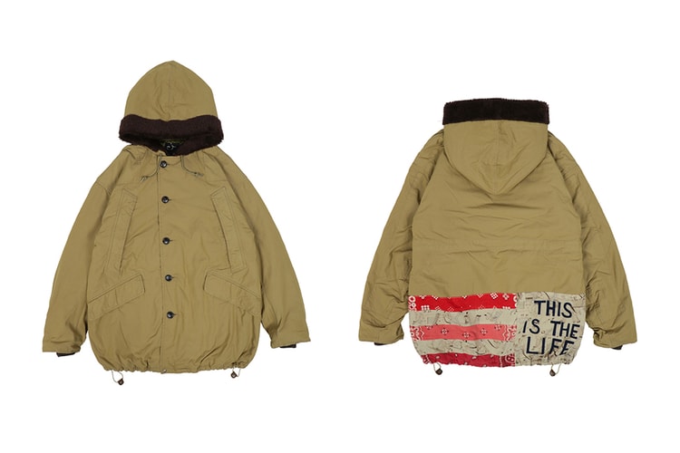 visvim Drops Military-Inspired Mud-Dyed Wright Field Parka