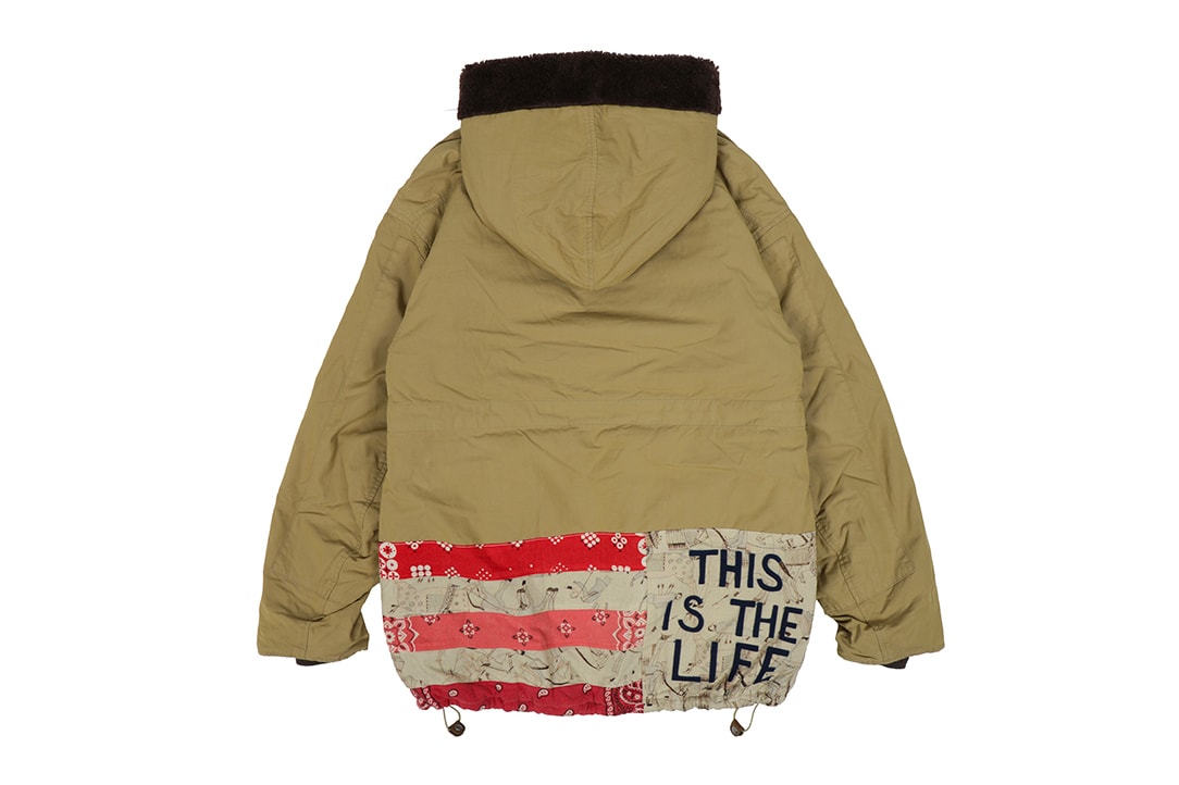 visvim Wright Field Parka hiroki nakamura military surplus mud dyed outerwear fall winter 2019 collection japanese folk this is the life americana patchwork jacket water buffalo horn buttons