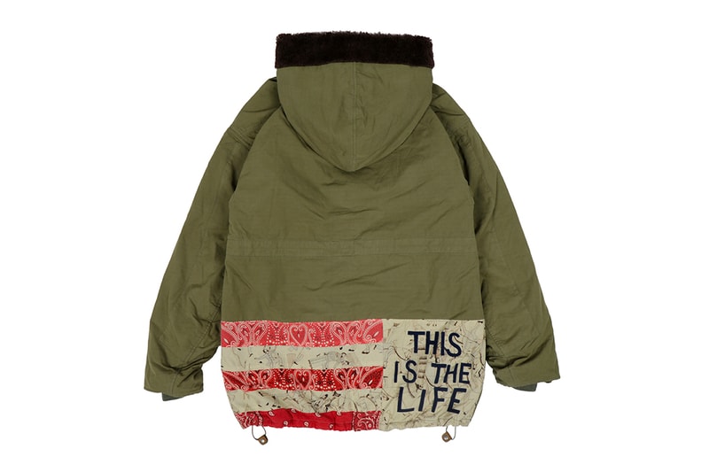 visvim Wright Field Parka hiroki nakamura military surplus mud dyed outerwear fall winter 2019 collection japanese folk this is the life americana patchwork jacket water buffalo horn buttons