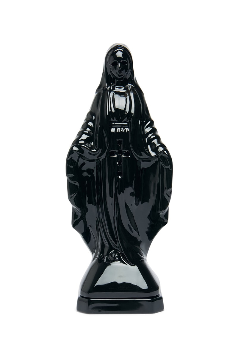 wacko maria maria incense burner black ceramic release virgin mary lady of guadalupe